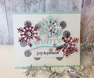 Winter Joy and Peace card