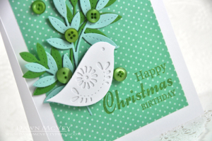 Christmas Birthday detail