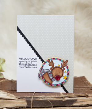 Rudolph Thoughtfulness card