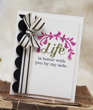 Better With You By My Side card