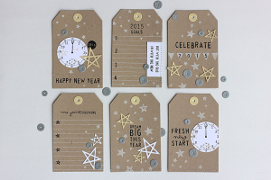 New Year Journal Tags