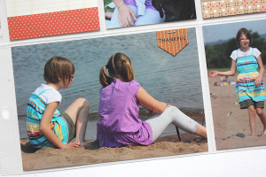 Give Thanks Family Layout - detail