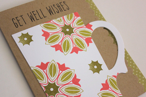 Get Well Wishes Card - detail