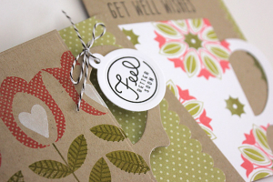 Cuppa Love Cards - detail