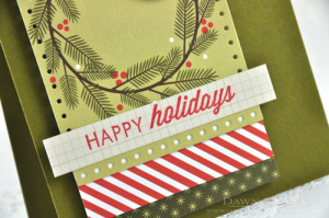 Happy Holidays detail