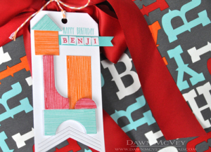 Happy Birthday Benji gift tag