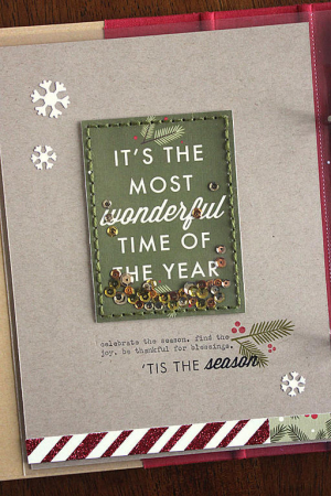 December Moments Layout