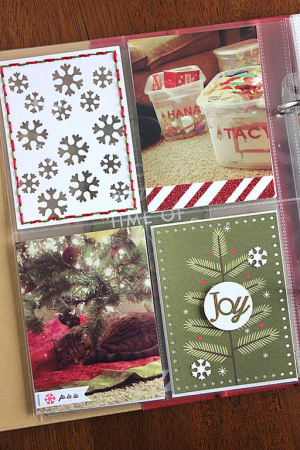 December Moments Layout