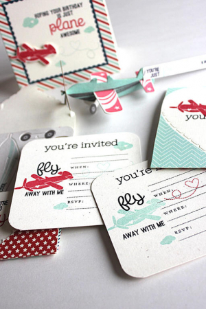 Airplane Birthday Ensemble - detail