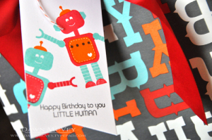 Little Human tag detail