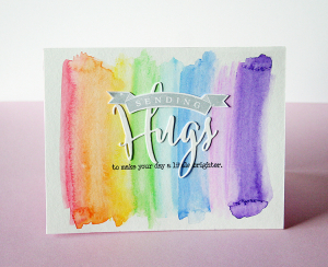 Sending Hugs card