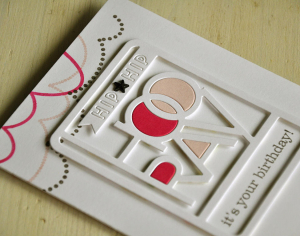 Hooray It's Your Birthday! Card Detail