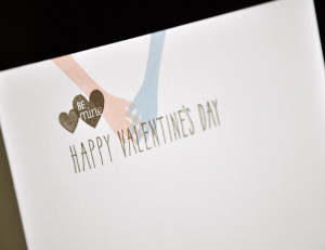 Happy Valentine's Day Card Detail