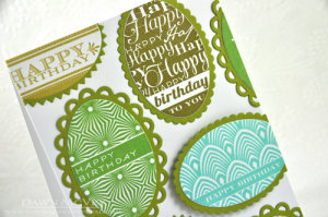 Happy Birthday Tags detail