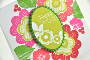 Floral Birthday detail