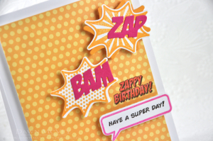 Happy Birthday detail