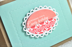 Lovely Birthday detail