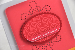 Happy Birthday detail