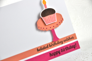 Belated Birthday detail