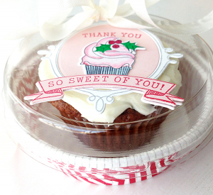 Cupcake Thank You Gift
