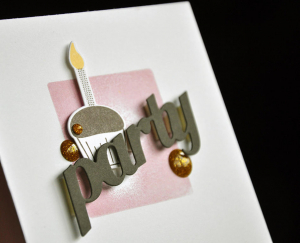 Cupcake Party Card Detail