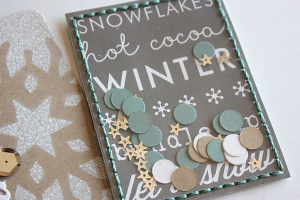 January Journal Cards - detail