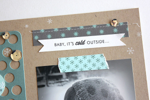 Tacy in the Snow Layout - detail