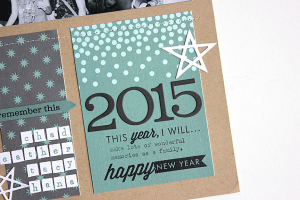 2015 Album Cover Page Layout - detail