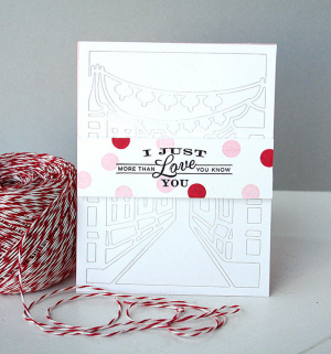 I Just Love You card