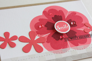 Smile With No Regrets Card - detail