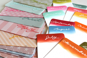 Year Round Journal Cards