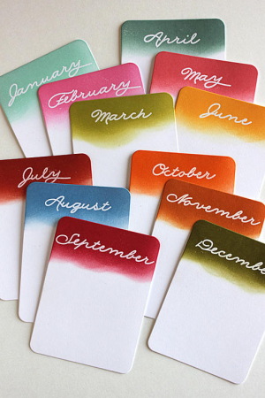 Year Round Mini Journal Cards