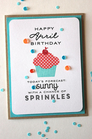 Birthday Sprinkles Card