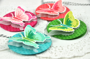 Butterfly Tag detail