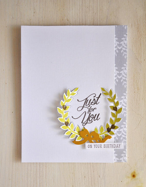 Just For You Card One