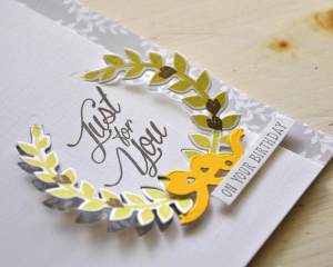 Just For You Card One Detail