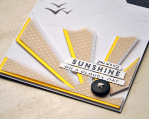 You Are My Sunshine Card Detail