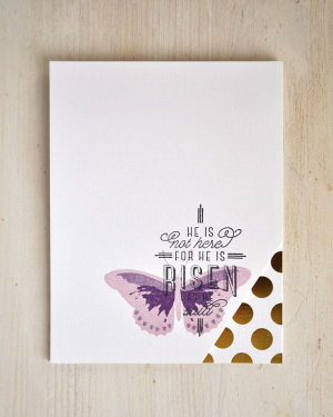 For He Is Risen Card