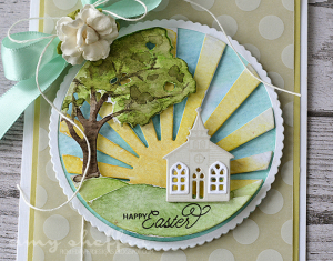 Petite Places: Easter Scene Card