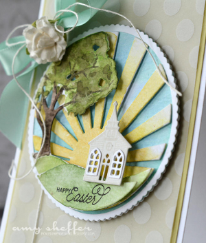 Petite Places: Easter Scene Card