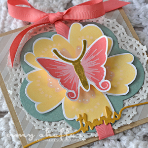 Butterly Thanks Card