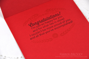 Dawn McVey - Tucked In: Congratulations