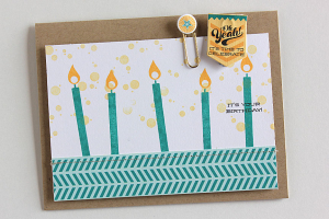 Oh Yeah Let's Celebrate card