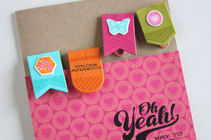 Oh Yeah You're Amazing card - detail