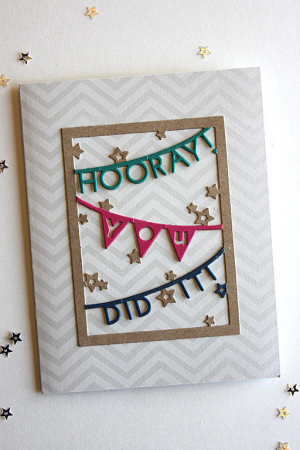 Hooray You Did It Card