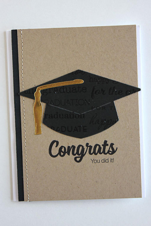 Congrats, You Did It Card