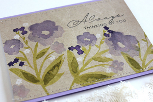Always Thinking of You Card - detail