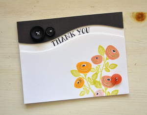 Thank You Bouquet Card