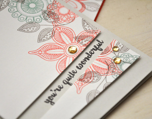 You're Quite Wonderful Card Detail