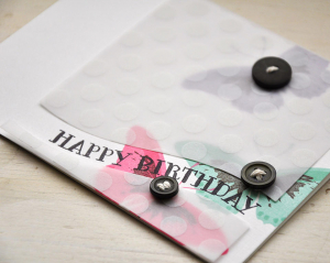 Happy Birthday Card Detail